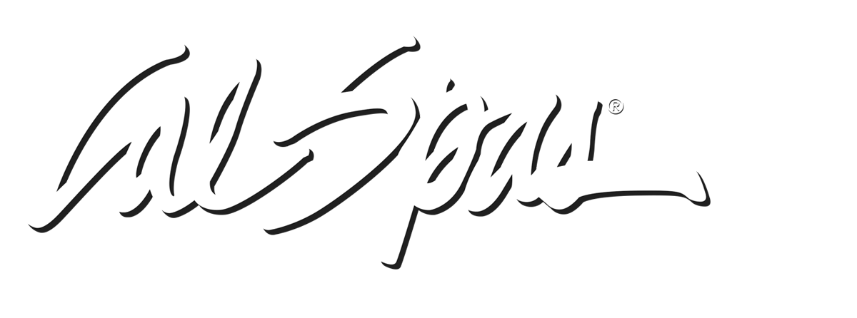 Calspas White logo hot tubs spas for sale Lewes