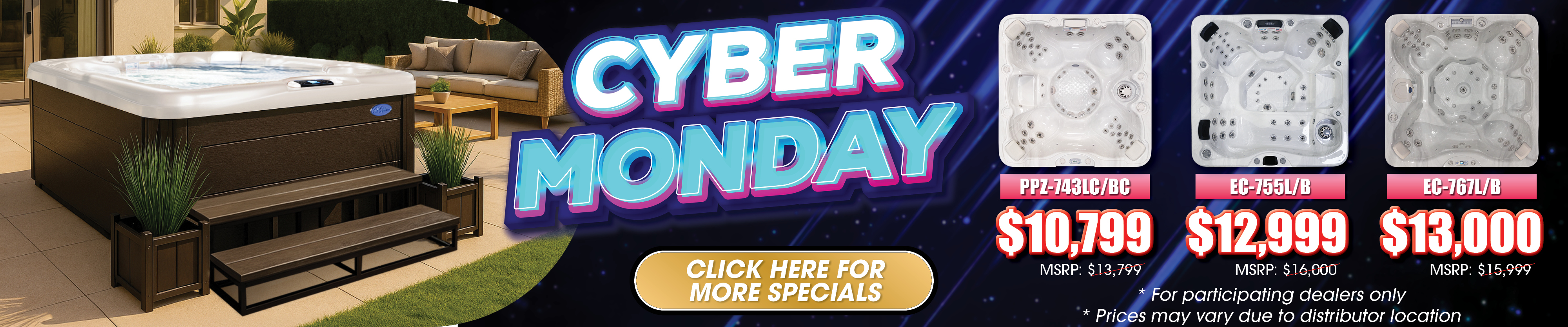 Calspas hot tub being used in a family setting - Lewes